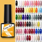 Гель-лак KOSKOE для ногтей, 8 мл, отмачиваемый Светодиодный УФ-гель для маникюра, Полупостоянный лак для ногтей, необходимое базовое и верхнее покрытие