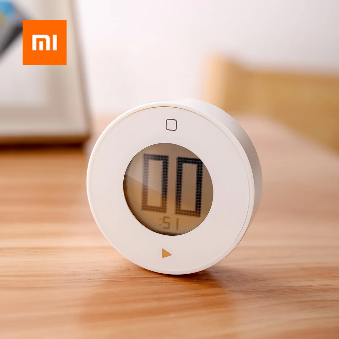 Магнитный электронный таймер Xiaomi Jiezhi с ЖК-дисплеем для кухни обратный отсчет