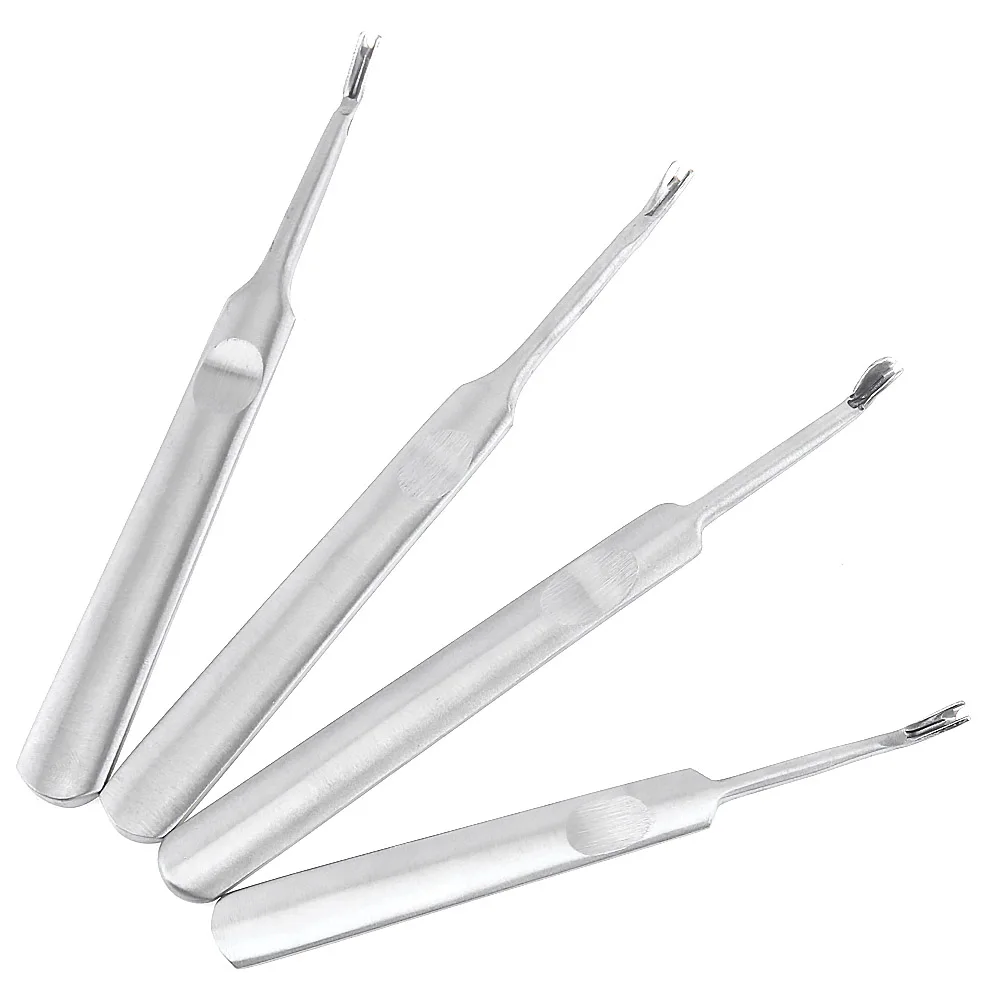 4 шт./лот инструмент для кожевенного ремесла отрезной тонкий кожаный нож