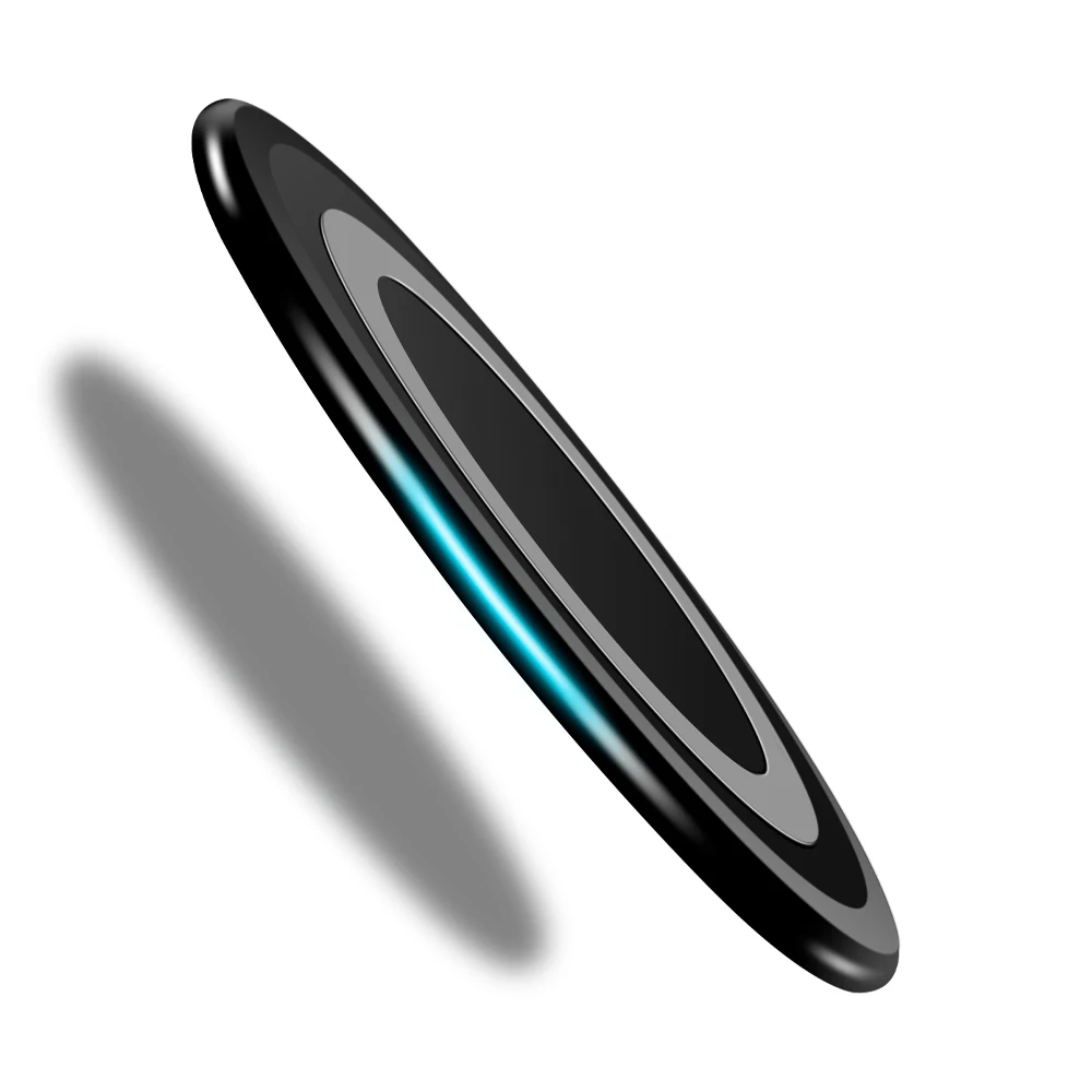 Ультратонкое Беспроводное зарядное устройство 10 Вт Qi для Iphone 11 Pro Max XS MAX XR 8 Plus X samsung Note 10 S10 S9 Plus Быстрая зарядка