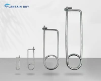 large stainless steel spring clip spring wire safety lock pins%ef%bc%8ccoiled tension safety pin