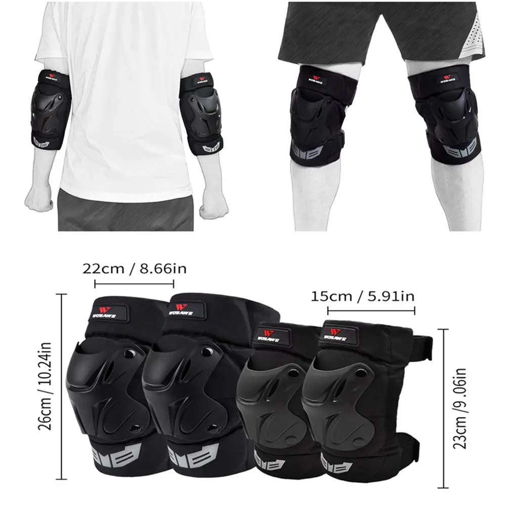 

WOSAWE MTB Motorcycle Armor Back Support Protective Vest Snowboard Sports Motocross Jacket Body Protection Armor Adult