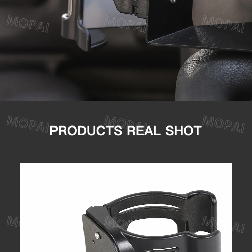 MOPAI Универсальный Автомобильный кронштейн для Wrangler TJ, автомобильный держатель для бутылки, держатель для мобильного телефона для Jeep Wrangler TJ 1997-2006, аксессуары