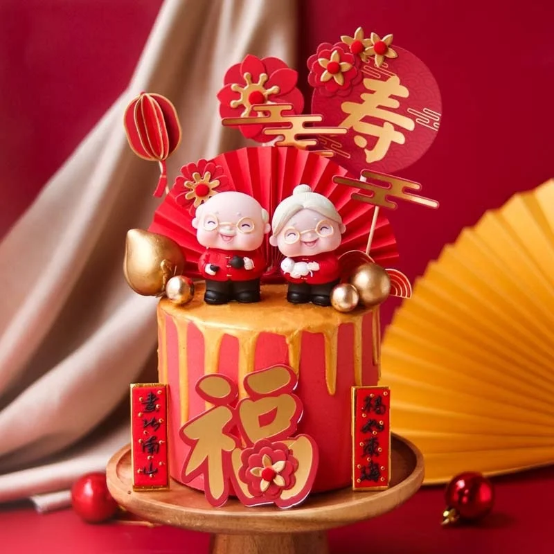 3D дедушка бабушка долговечность пожилые силиконовые формы для свечей полимерная