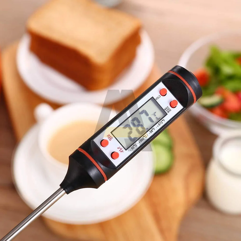 

Digital BBQ Food Thermometer Meat Cake Milk Household Cooking Thermometer Fry Grill Dinning Gauge Kitchen Oven Thermometer Tool