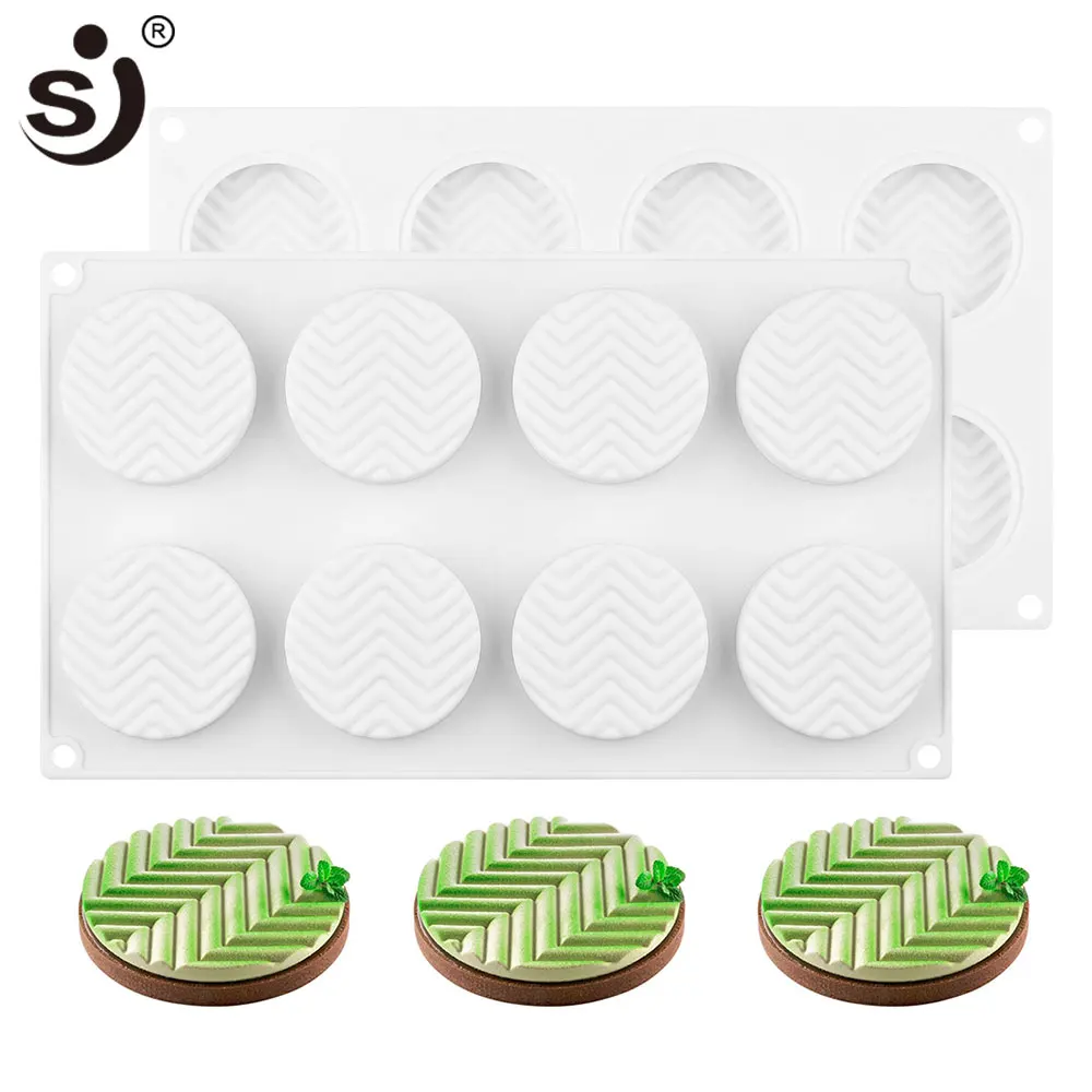 SJ 8-полостная мышь 3d силиконовые аксессуары для украшения торта шоколада