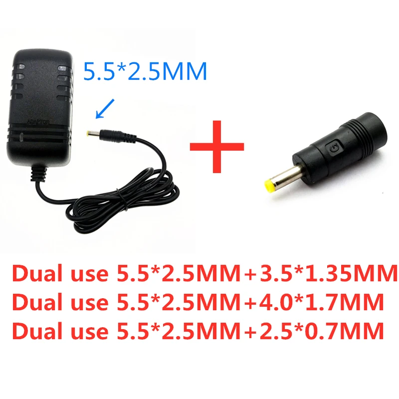 Универсальный адаптер питания с 110 240 в перем. Тока на 6 пост. 0 5 А 1 2 3 зарядное