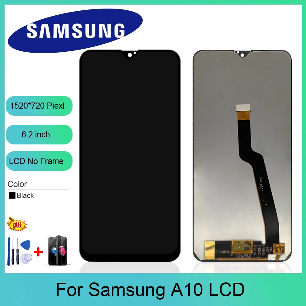 6 2 ''оригинальный Супер Amoled ЖК дисплей для Samsung Galaxy A10 A105 A105F SM с сенсорным