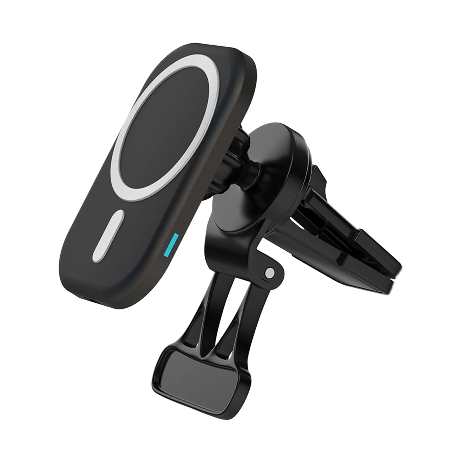 

Беспроводное Автомобильное зарядное устройство, безопасный магнитный адаптер для быстрой зарядки Apple IPhone 12 Mini Pro Max, 15 Вт