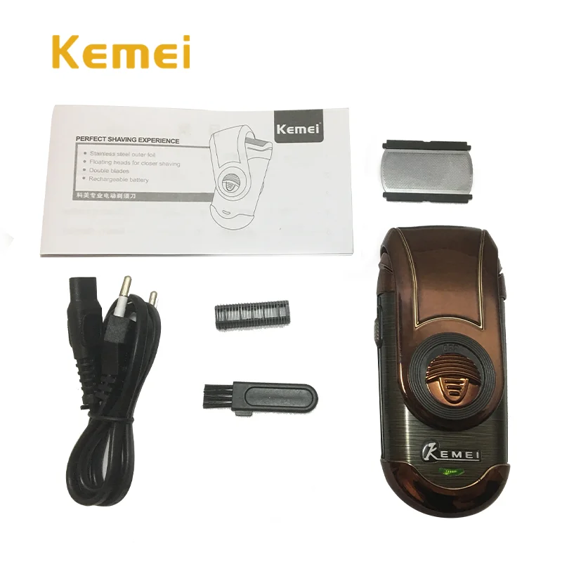 Электробритва Мужская бритвенная машина 3D плавающая перезаряжаемая бритва с