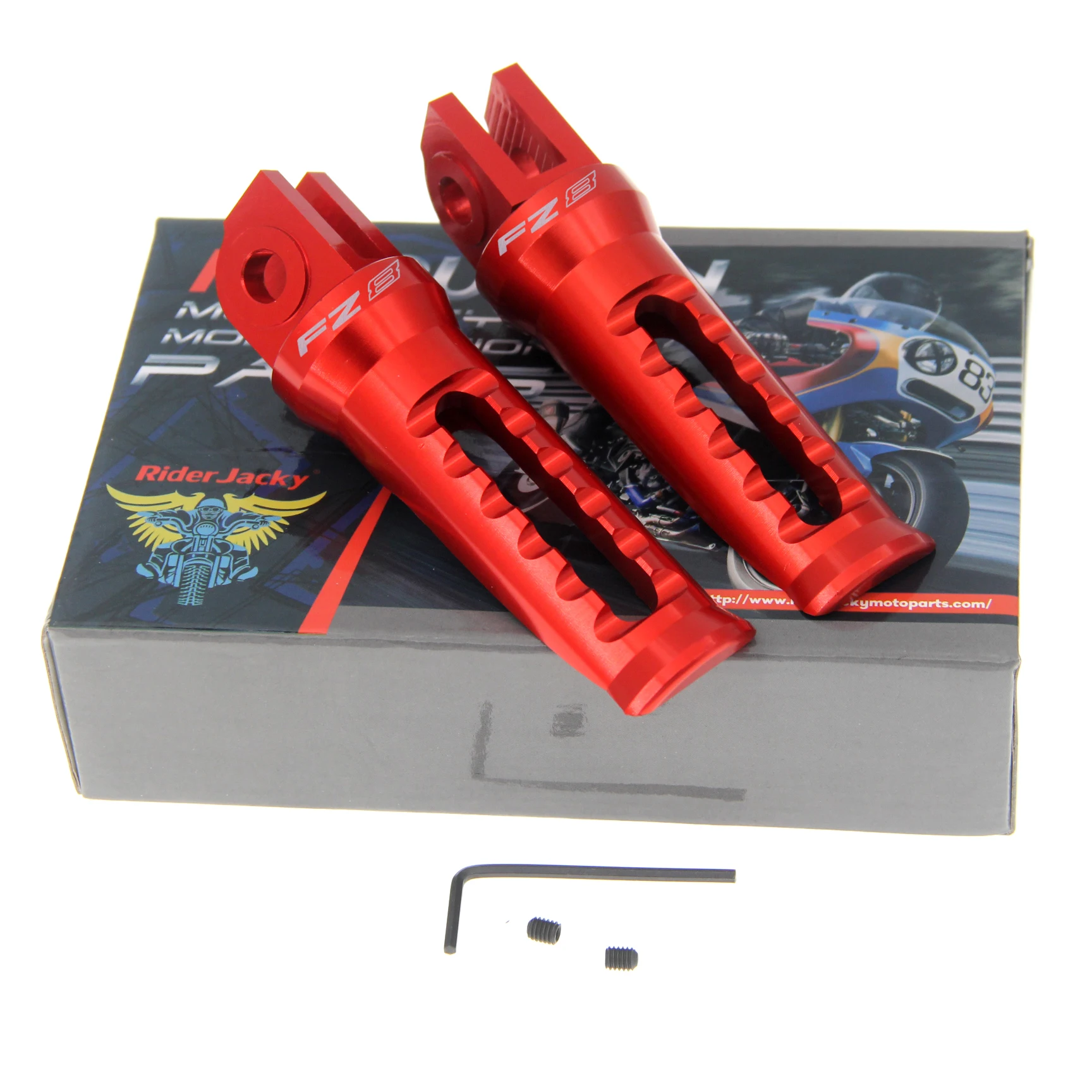 RiderJacky для YAMAHA FZ 8 FZ8 FZ08 2011-2013 2012 мотоциклетная Передняя Подножка ног CNC ножная
