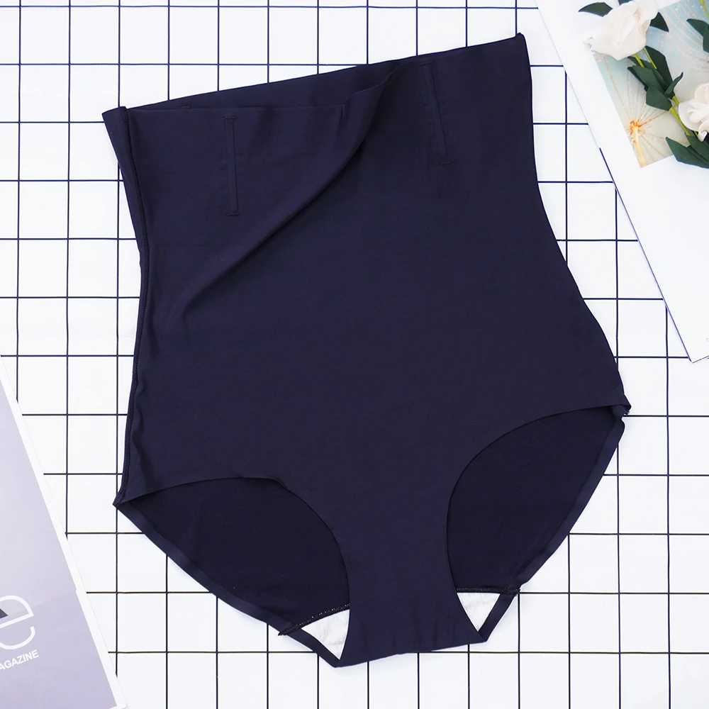 Ice Silk Для женщин трусики Высокая талия трусы S-XL эластичный мягкий дамы белье!