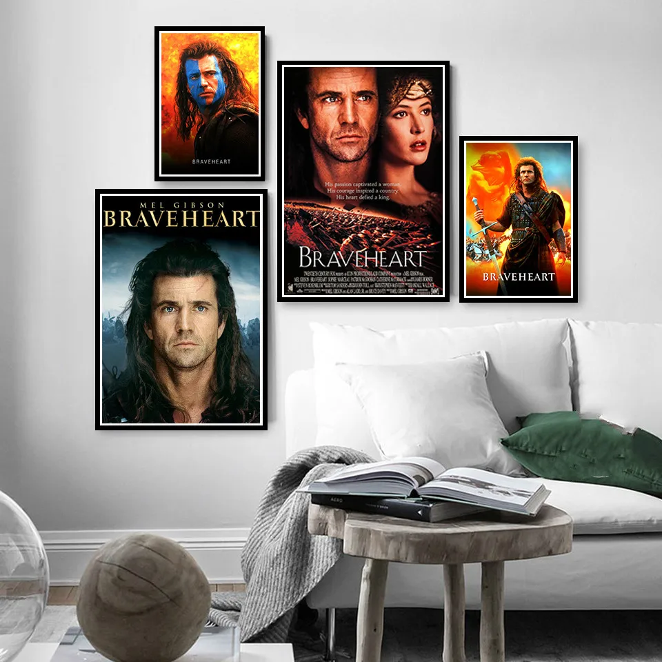 Braveheart настенное искусство картины из фильмов алмазная живопись 5D DIY картина