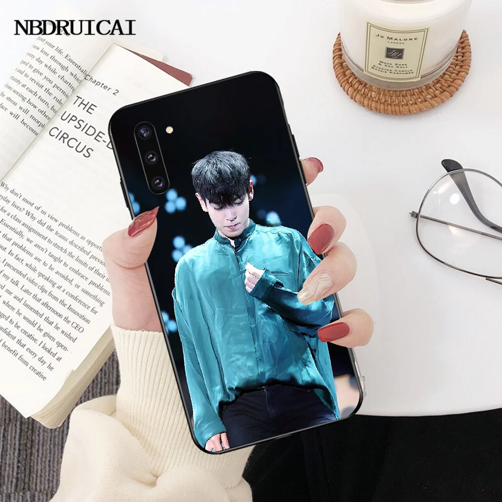Черный мягкий чехол для телефона из ТПУ PENGHUWAN BigBang T.O Samsung Note 3 4 5 7 8 9 10 pro M10 20 30 |