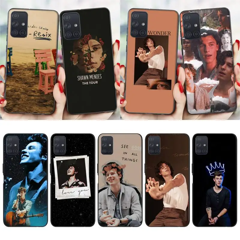 

Pop Singer Shawn Mendes Phone Case For Samsung Galaxy S20 21 Note10 20 A30 50 70 71 Plus Ultra