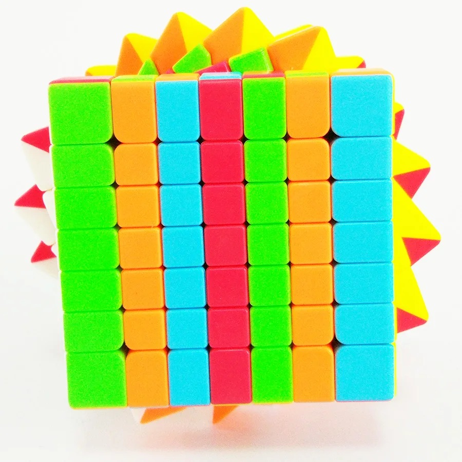 Qiyi Qixing S 7x7x7 Magic куб пазл игрушки 7 слоев 7*7*7 Скорость Neo Cubo Magico обучающие для детей