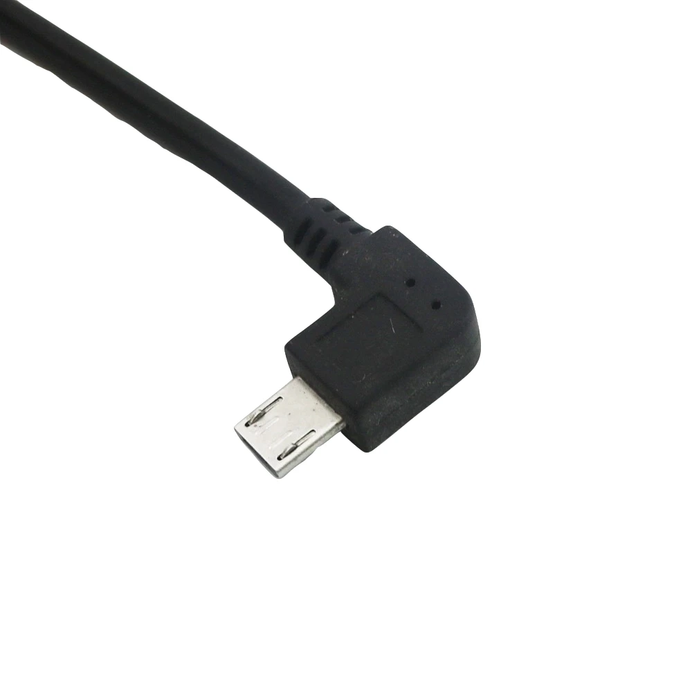 Кабель-адаптер для передачи данных 1x Micro 5 pin Male под прямым углом к USB 2 0 A Female Host OTG 12