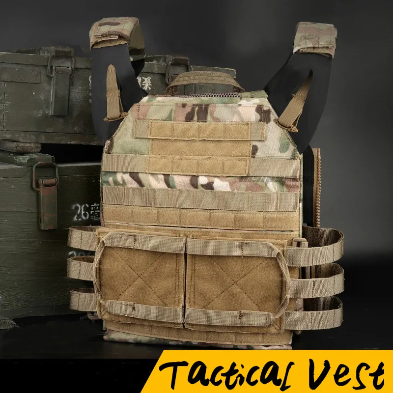 Тактический Жилет Molle для перевозки тарелок армейские жилеты стрельбы