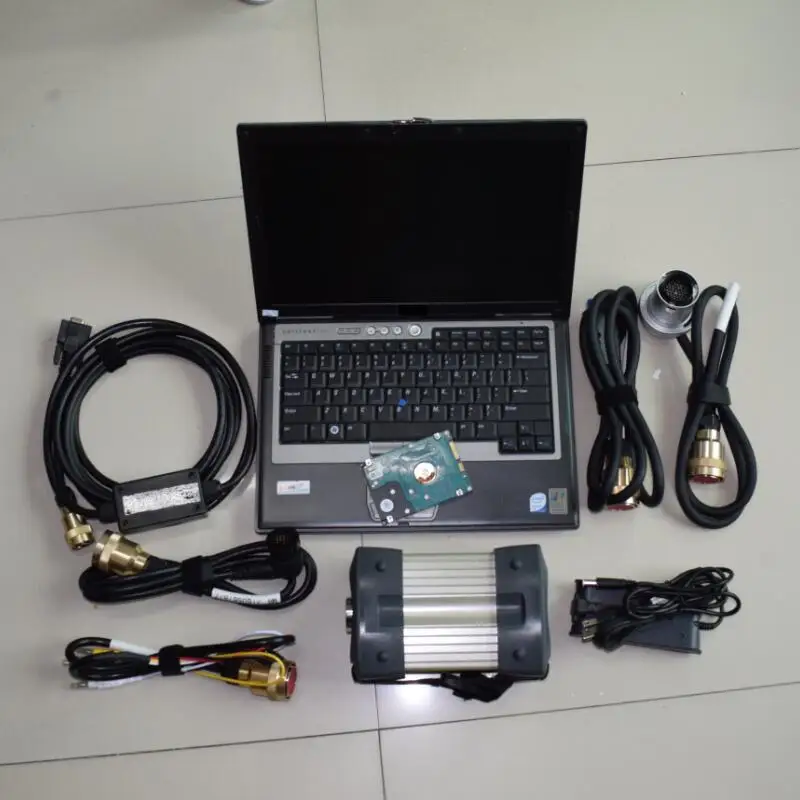

Professional Diagnostic Tools Car MB Star C3 Scanner Automotive with V2014.12 Second Hand Laptop Used D630 4gb RAM