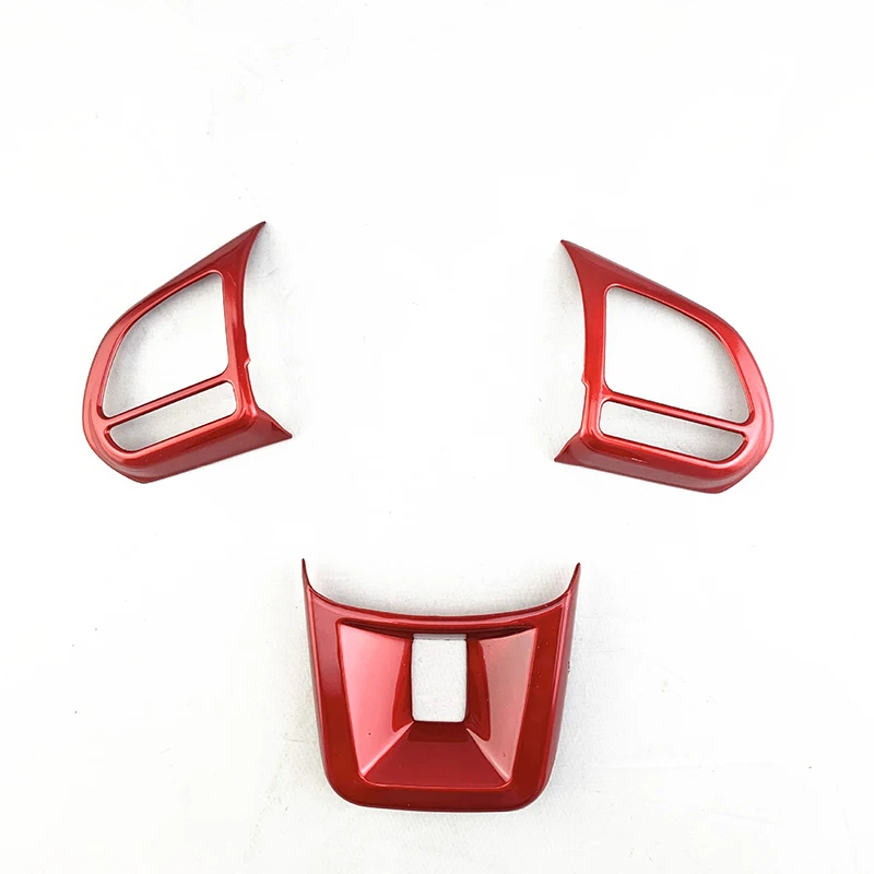 3 шт. авто интерьера АБС-пластик Автомобильный руль кнопка стикер эмблема для MG6