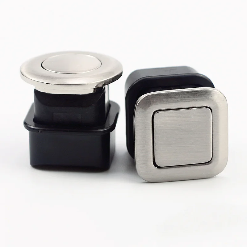 Современный простой татами Кнопка подпрыгивая Мебельная ручка скрытый