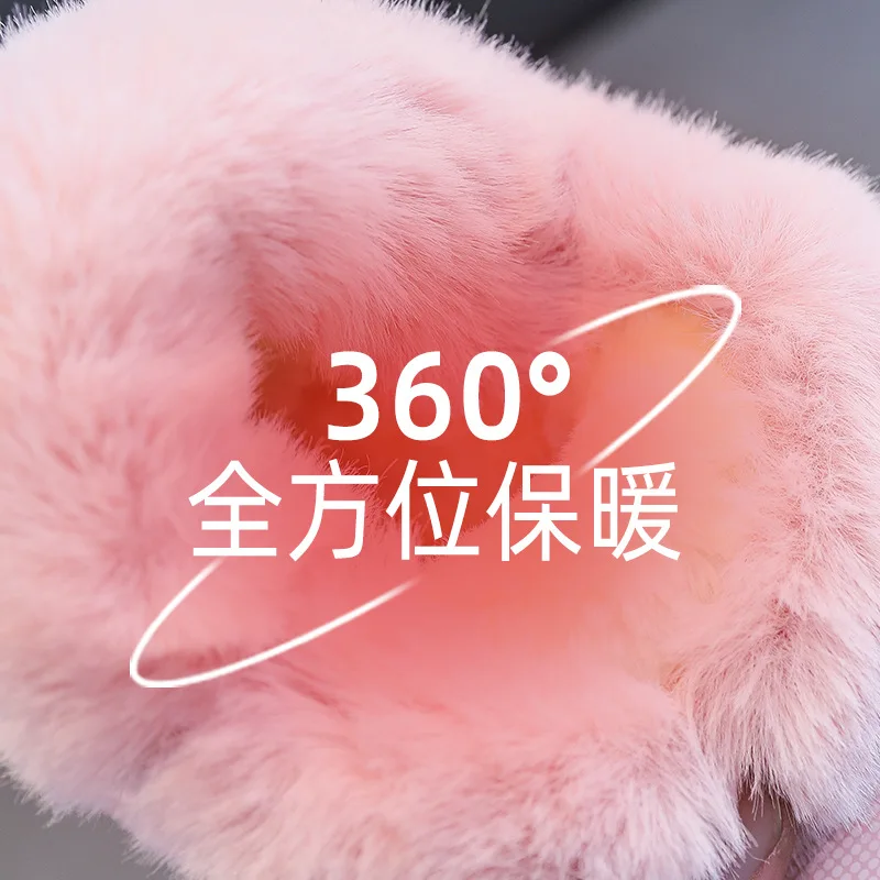 

CUZULLAA Children Glitter Winter Warm Plush Lining Snow Boots Cotton Shoes For Baby Kids Girls Ankle Boots Size 22-31