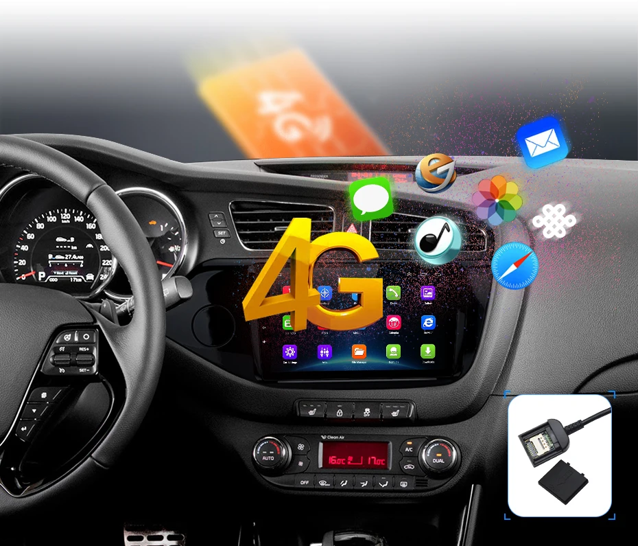 AWESAFE для KIA Cee 'd CEED JD 2012 2013 радио мультимедиа видео плеер gps Нет 2din 2 din Android 8,1 2G+ 32G