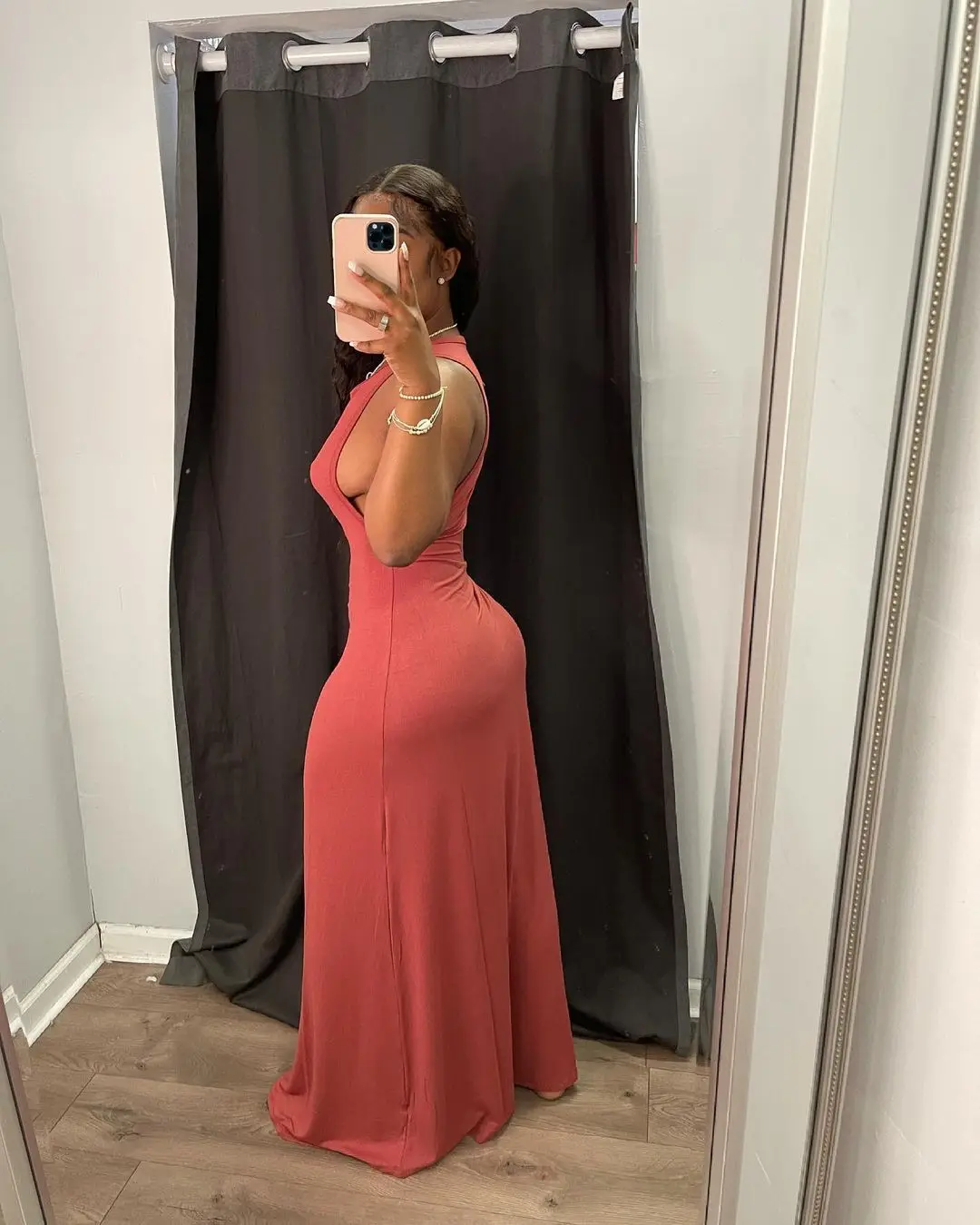 

Womens Long Dress Solid Sleeveless O-neck Splited Maxi Dresses Sexy Night Club Party Vestidos Outfits for women