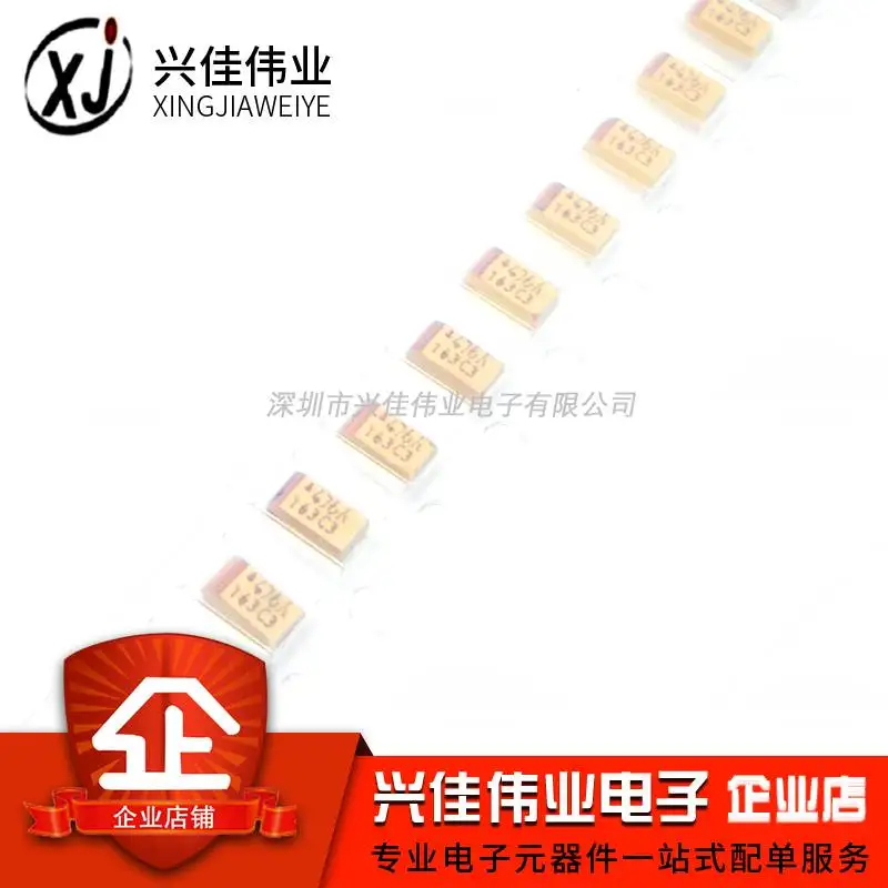 

Original 10pcs/ 476A 47uf 10V A 3216/1206 Tantalum Capacitor