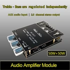 Новинка 5,0 Bluetooth DC9-24V двухканальный цифровой аудио TPA3116D2 50W x 2 усилитель высоких басов