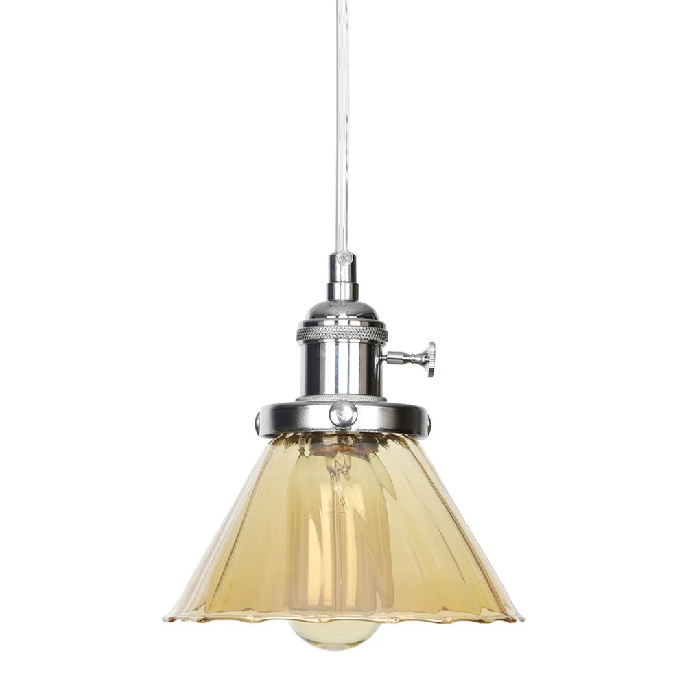 American Style Adjust Pendant Lights LED Edison Retro Hanging Lamp Loft Decor Glass Switch Dining Room Home Lighting Luminaire | Лампы и