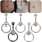 1 шт. новый стальной пирсинг для пупка сексуальный пирсинг для пупка Ombligo кольцо для пупка для пирсинга женский подарок