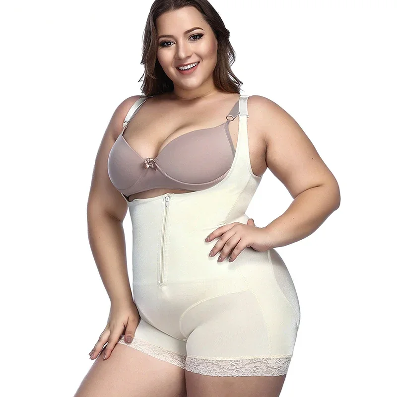 

Women High Compression Post Liposuction Fat Burner Corset Tummy Control Panty Body Shaper Underbust Skims Fajas Colombianas