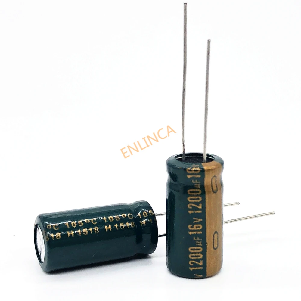 

16V 1200UF 10*20 high frequency low impedance aluminum electrolytic capacitor 1200uf 16v 20%