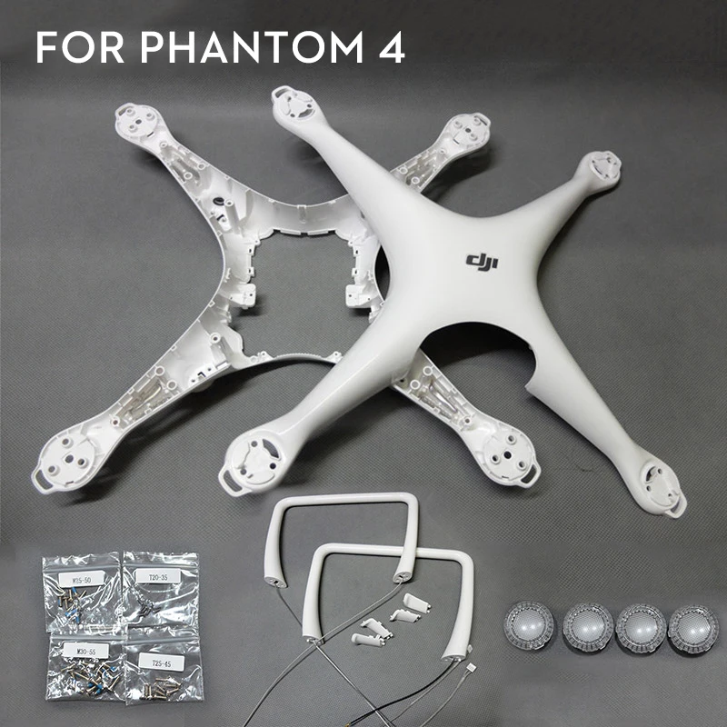 DJI Phantom 4 запасные части корпуса шасси для DJI Phantom 4 RC Дрон корпус крышка аксессуары