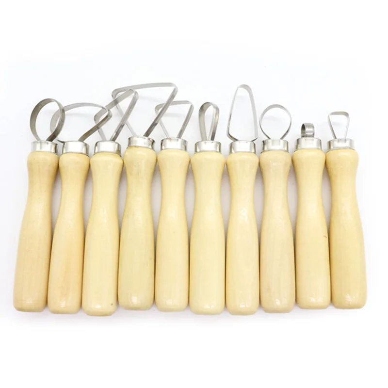 Metal Single/Double Head Knife Clay Tool Sets of Pottery Craft Supplies DIY Model Hand Sculpture Wood Cutter Ceramics Tools|Инструменты