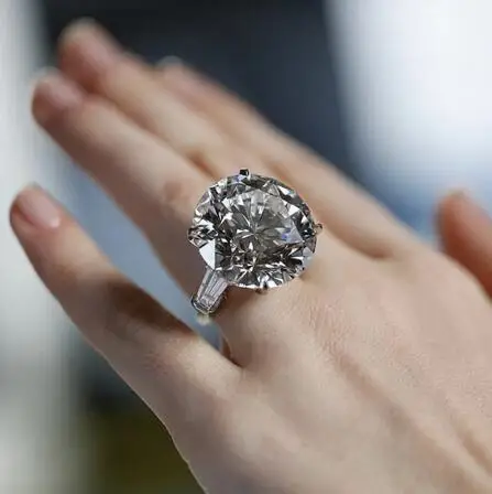 Косынка круглая огранка 6ct Сона cz Кольцо 925 стерлингового серебра обручальные