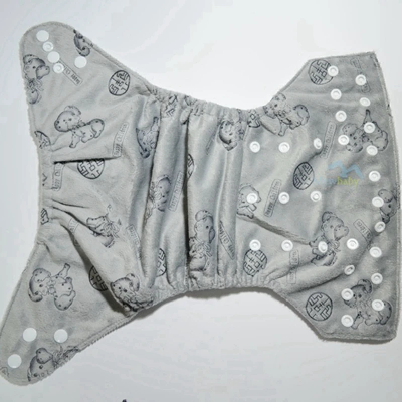 Тканевые подгузники с 1 шт. подгузник из микрофибры Современные тканевые minky