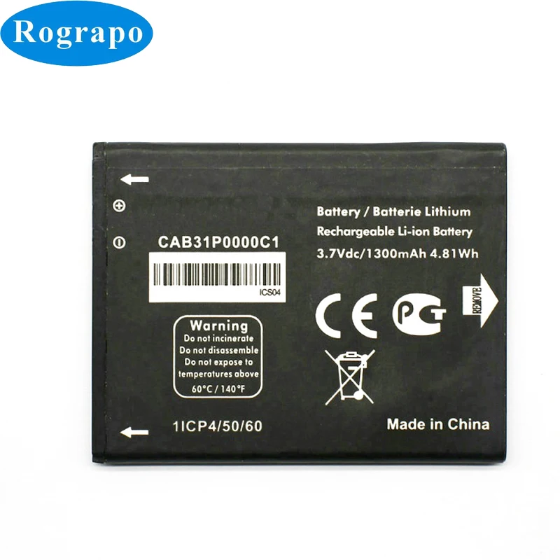 Сменный аккумулятор для смартфона Alcatel One Touch PIXI 2 4014D 3 7 в 1300 мАч|battery for alcatel|battery