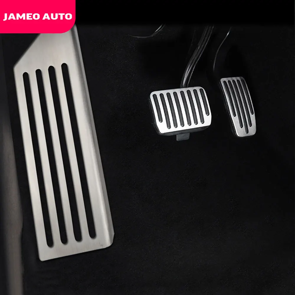 Алюминий сплав ножная педаль для Tesla модель 3 акселератора газ топлива Тормозная педаль, упор для ног педаль колодки коврики крышка аксессуары для стайлинга автомобилей