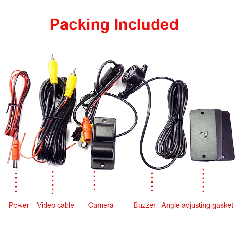 

Night Vision 2in1 Car Camera Parking radar System with Alarm remind & 4.3inch Foldable LCD Monitor kit
