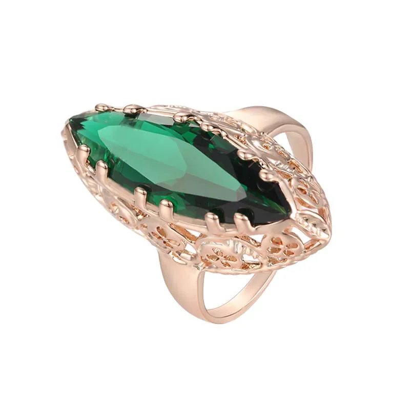 Модные ювелирные изделия из жемчуга для женщин 585 розовое золото Цвет кольца