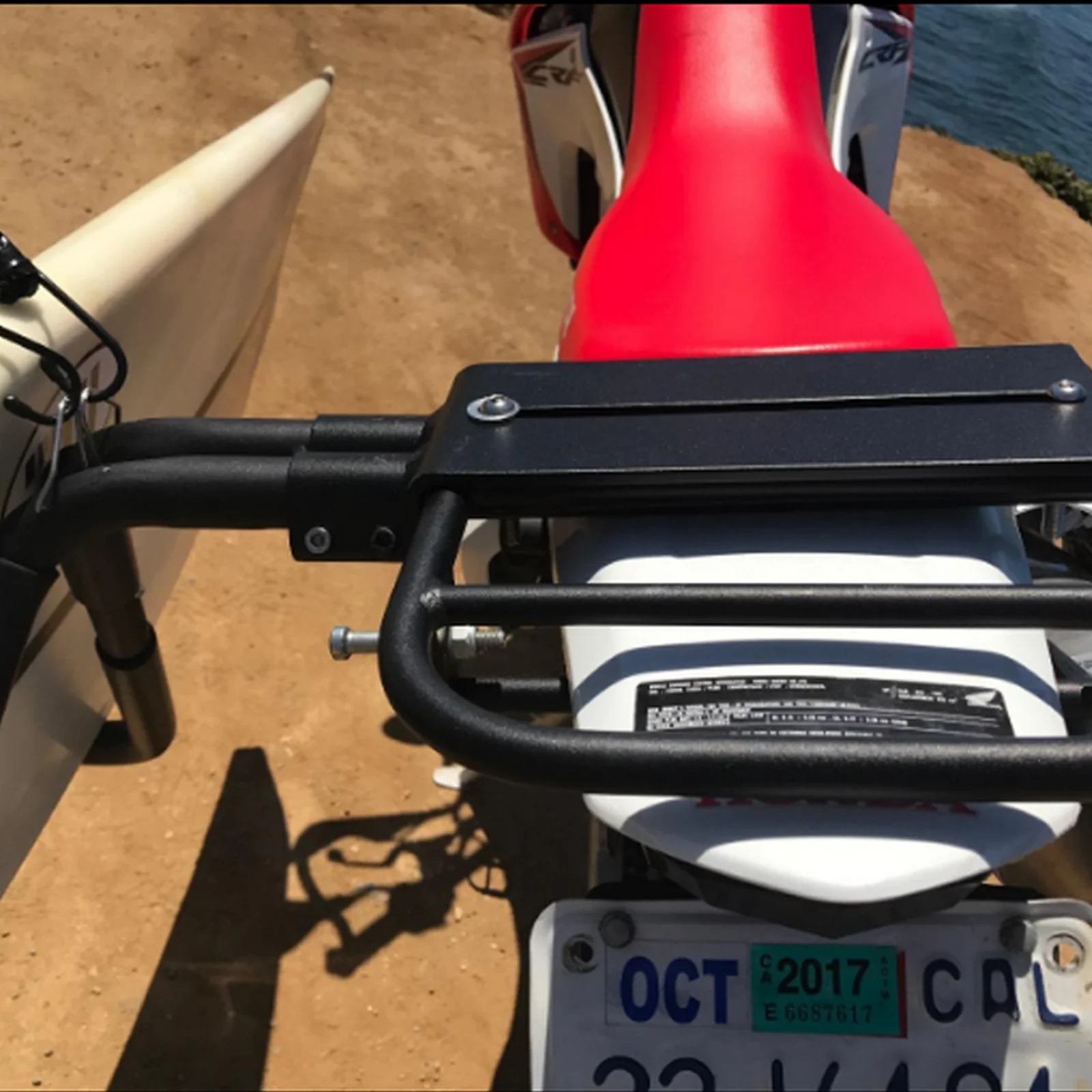 Подставка для доски серфинга на мотоцикл держатель моторного велосипеда