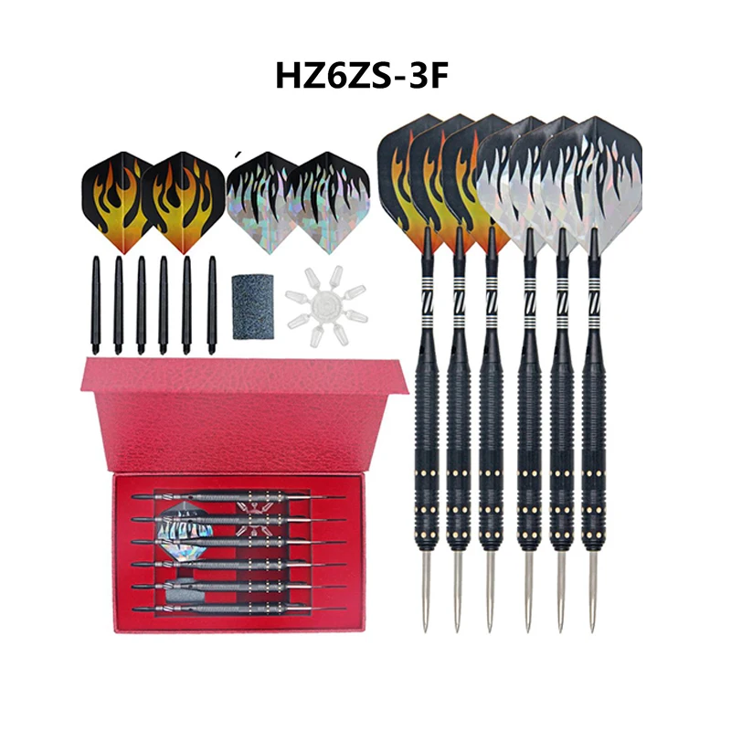

6 Pin Darts Outdoor Camping Entertainment Darts Professional Hard Darts Perforated Pure Copper Darts, Personalized Darts