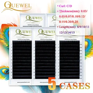 Накладные норковые объемные ресницы для наращивания ресницы искусственные шелковые волокна натуральные толстые мягкие ресницы профессиональные ресницы