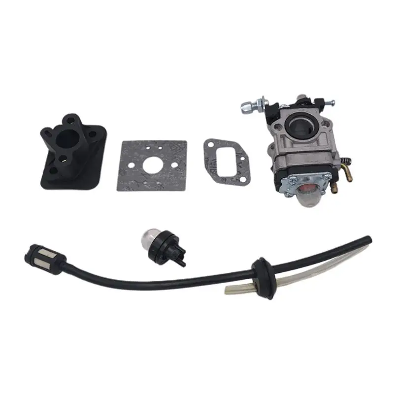 База для карбюратора соединитель впускного коллектора топливного шланга 43cc 52cc 40