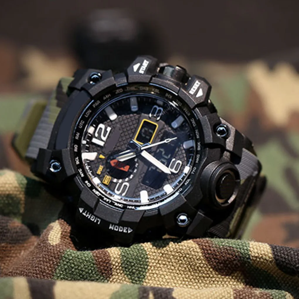 Спортивные часы для мужчин 50 м уличные водонепроницаемые наручные мальчиков