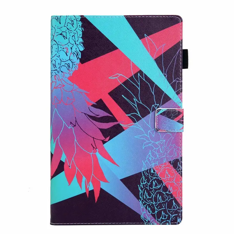 Из искусственной кожи чехол для Samsung Galaxy Tab A A2 10,5 T590 T595 T597 SM-T595 ударопрочный чехол для смартфона с держателем для карт SM-T590 магнит Coque