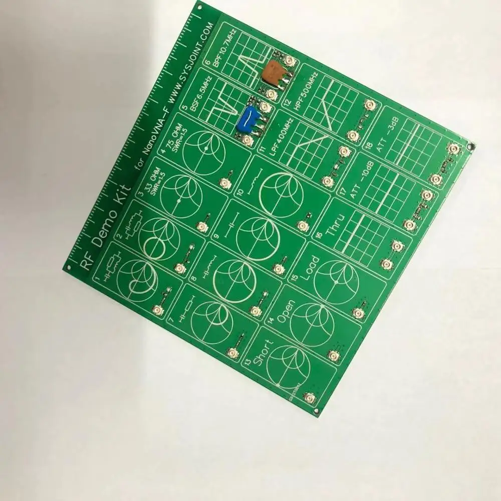 Бесплатная доставка радиочастотный демо комплект для NanoVNA VNA радиочастотная