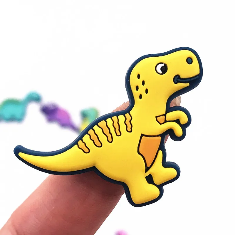 1 шт. различные динозавры животных красочные силиконовые Flatback украшения для